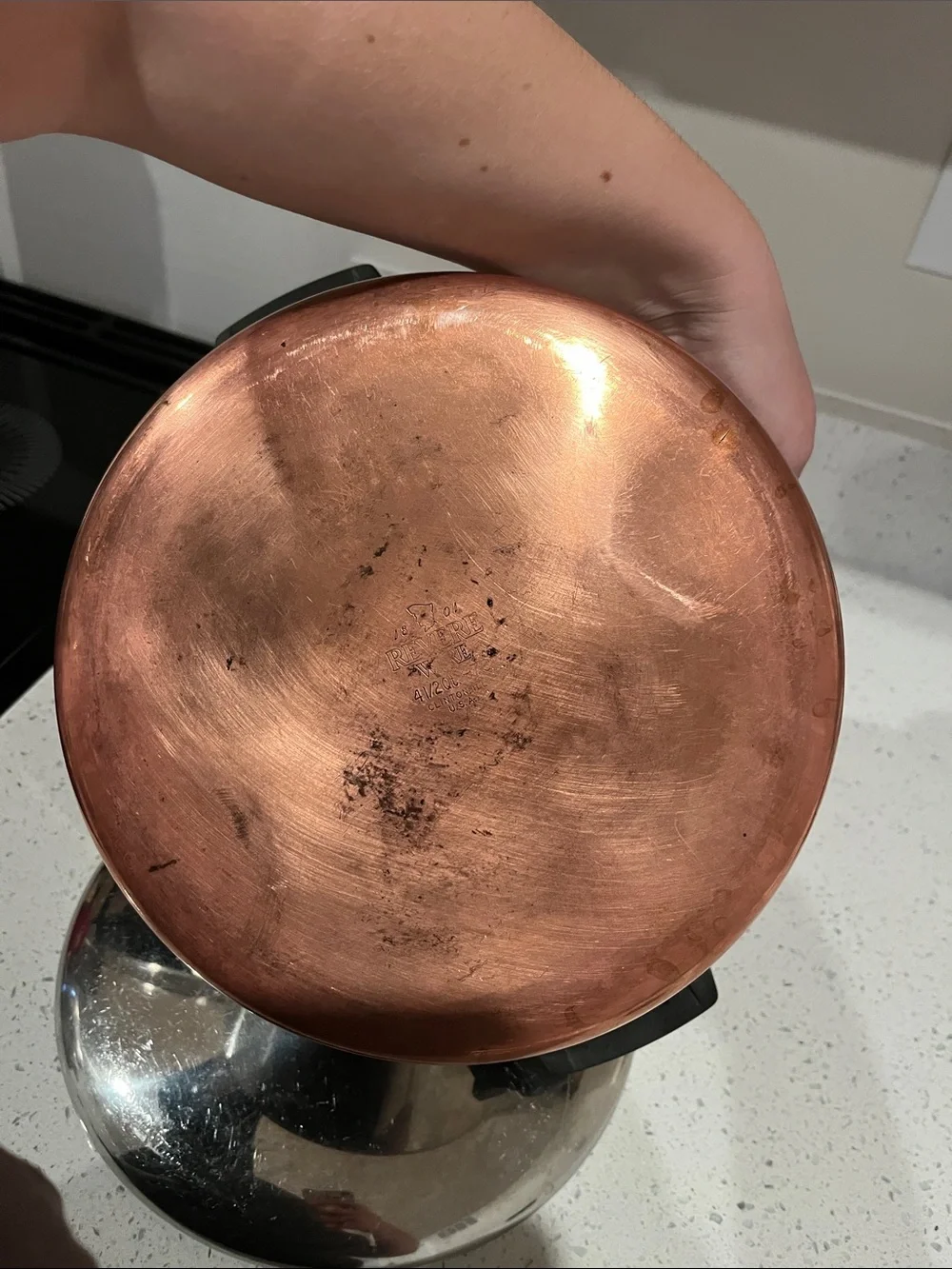 Revere 4.5 Qt pot